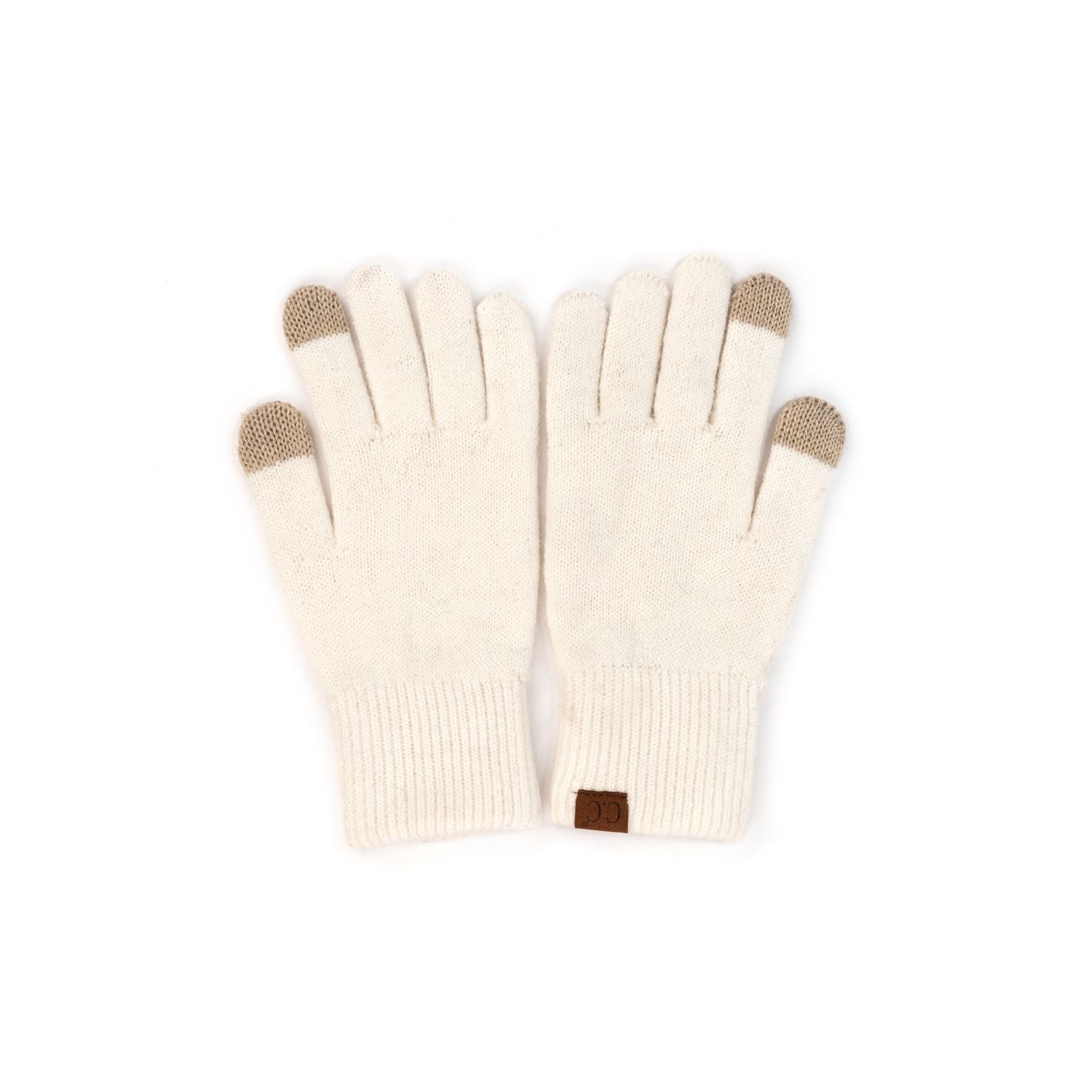 Premium Soft Tech-Touch Gloves - Ivory