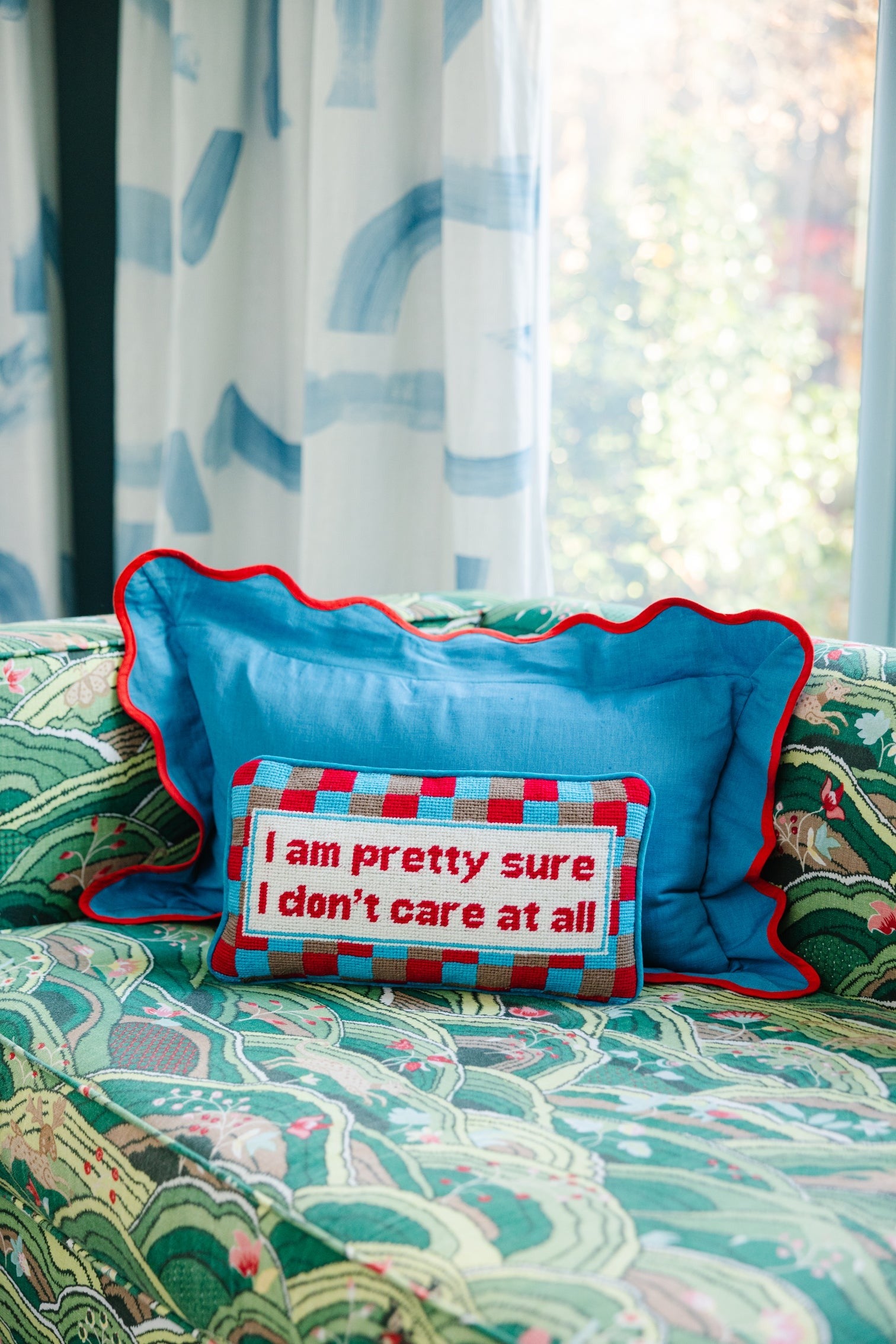 Premium Needlepoint Pillow