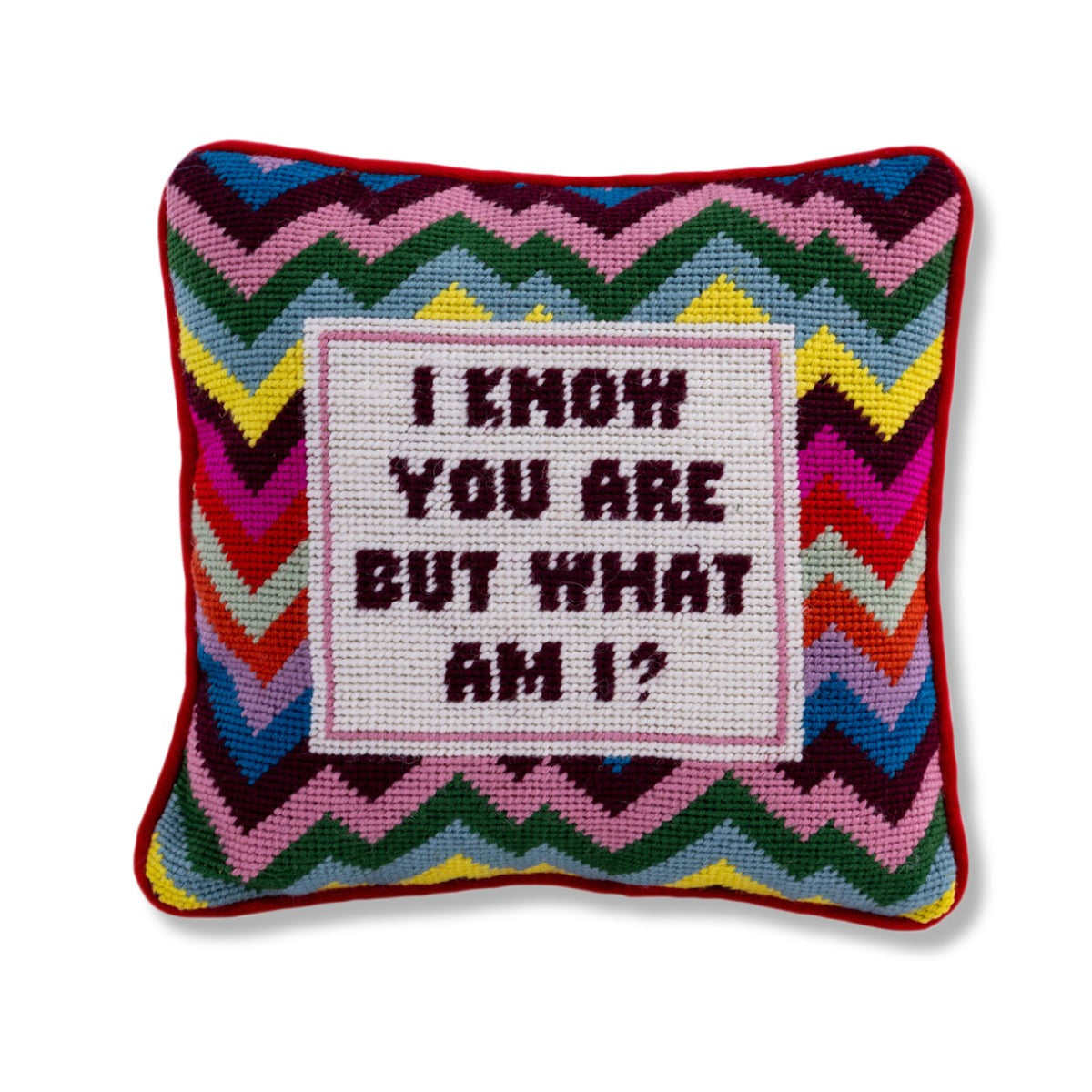 Premium Charming-Meets-Chic Needlepoint Pillow